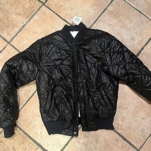 Black Quilted Women's Jacket
